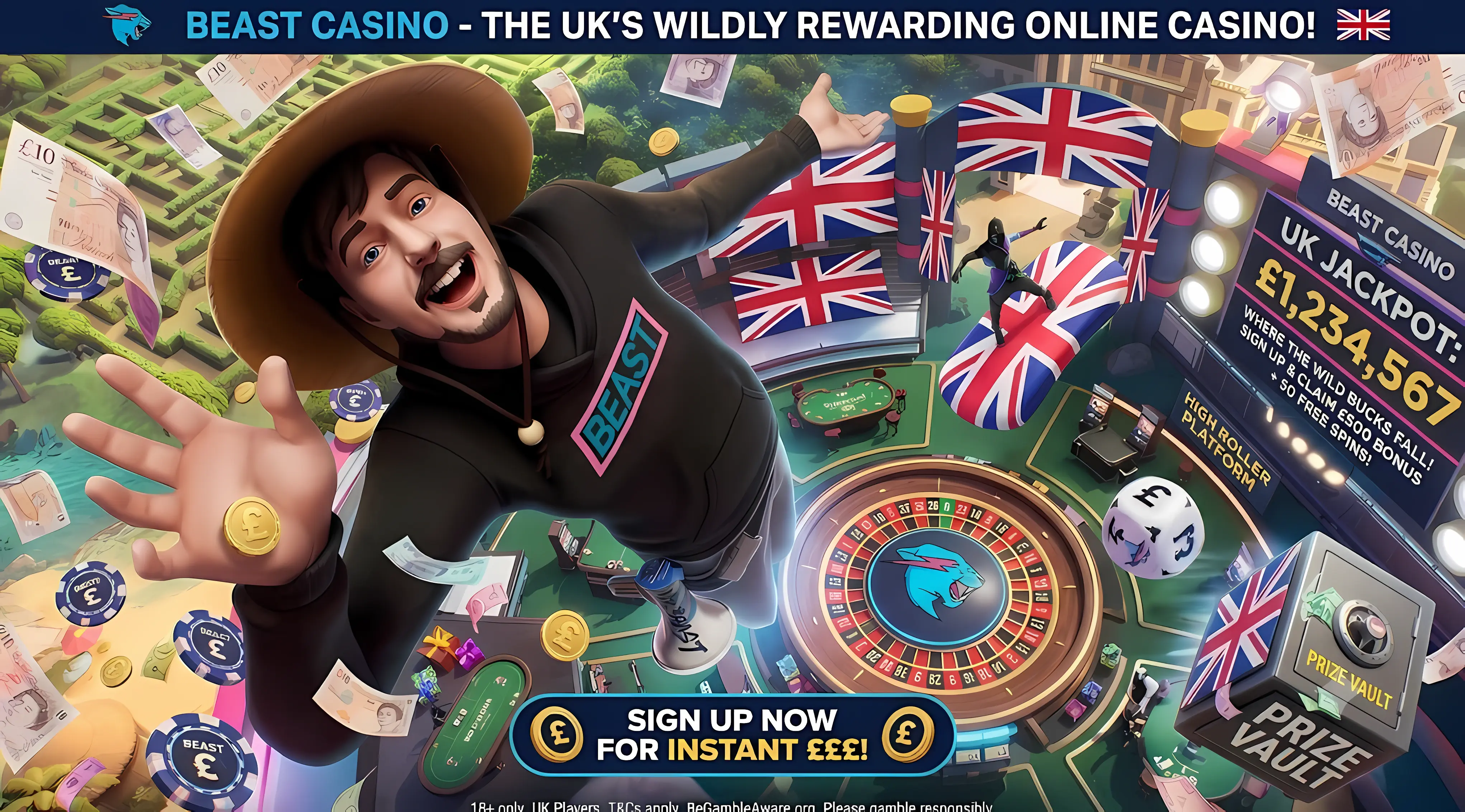 Mr Beast Casino UK Sign up and win now!